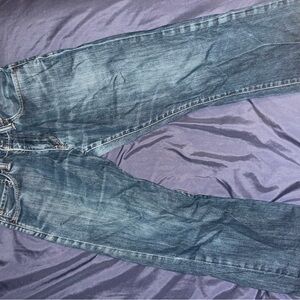 baggy levi’s blue Jeans